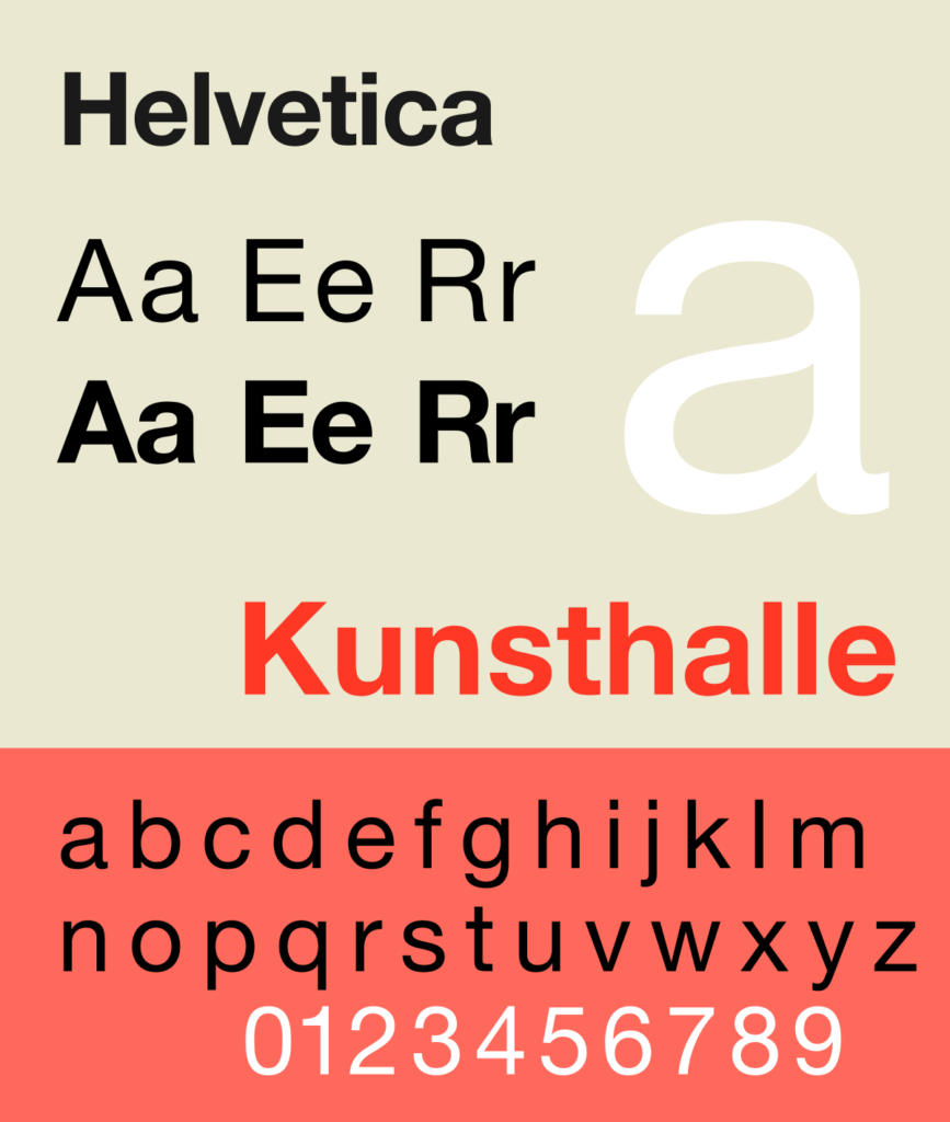 Helvetica free minimal font