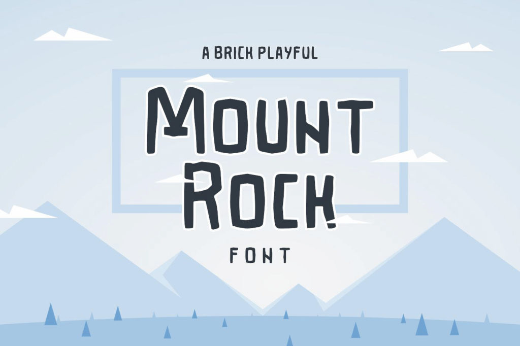 Free Mountrock Camp Font 