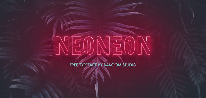 Free Neon Tube Font