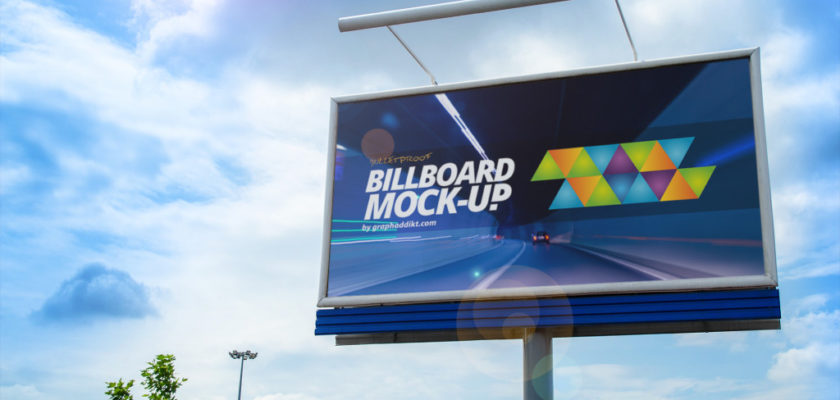Free billboard Mockup