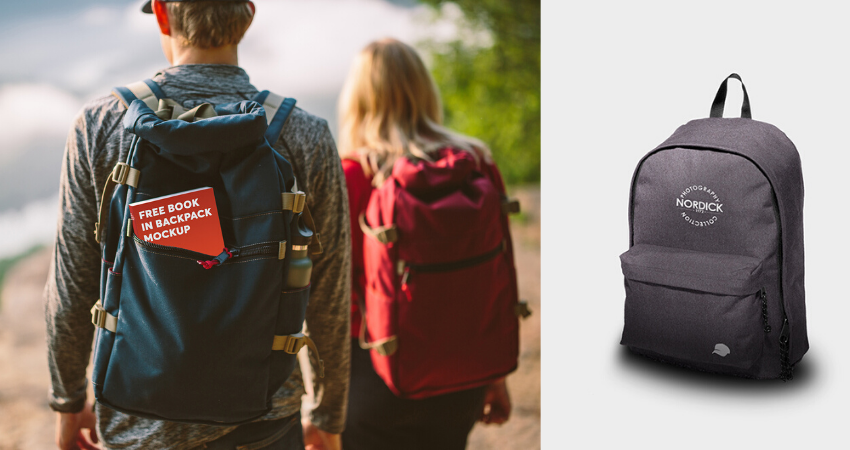 Download Free Best Backpack PSD Mockups - Graphic Pie