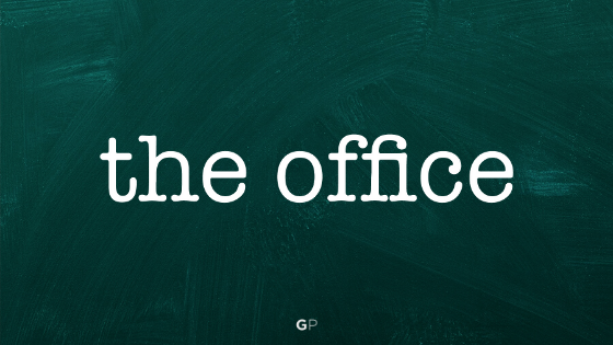 The Office Font - Graphic Pie