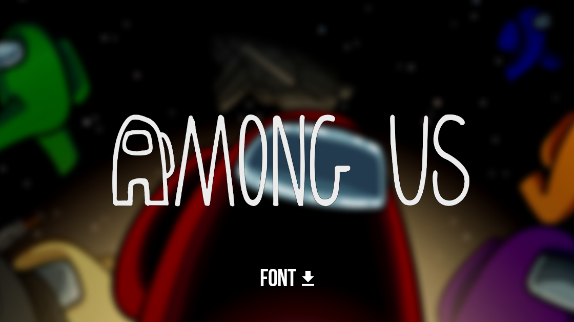 Among Us Game Font Graphic Pie - text generator roblox font dafont