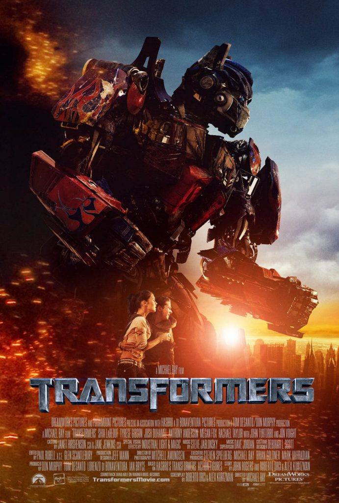 transformers movie font