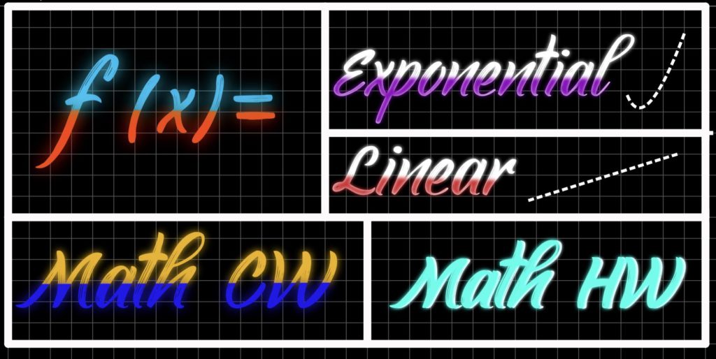 Neon Goodnotes Math Stickers
