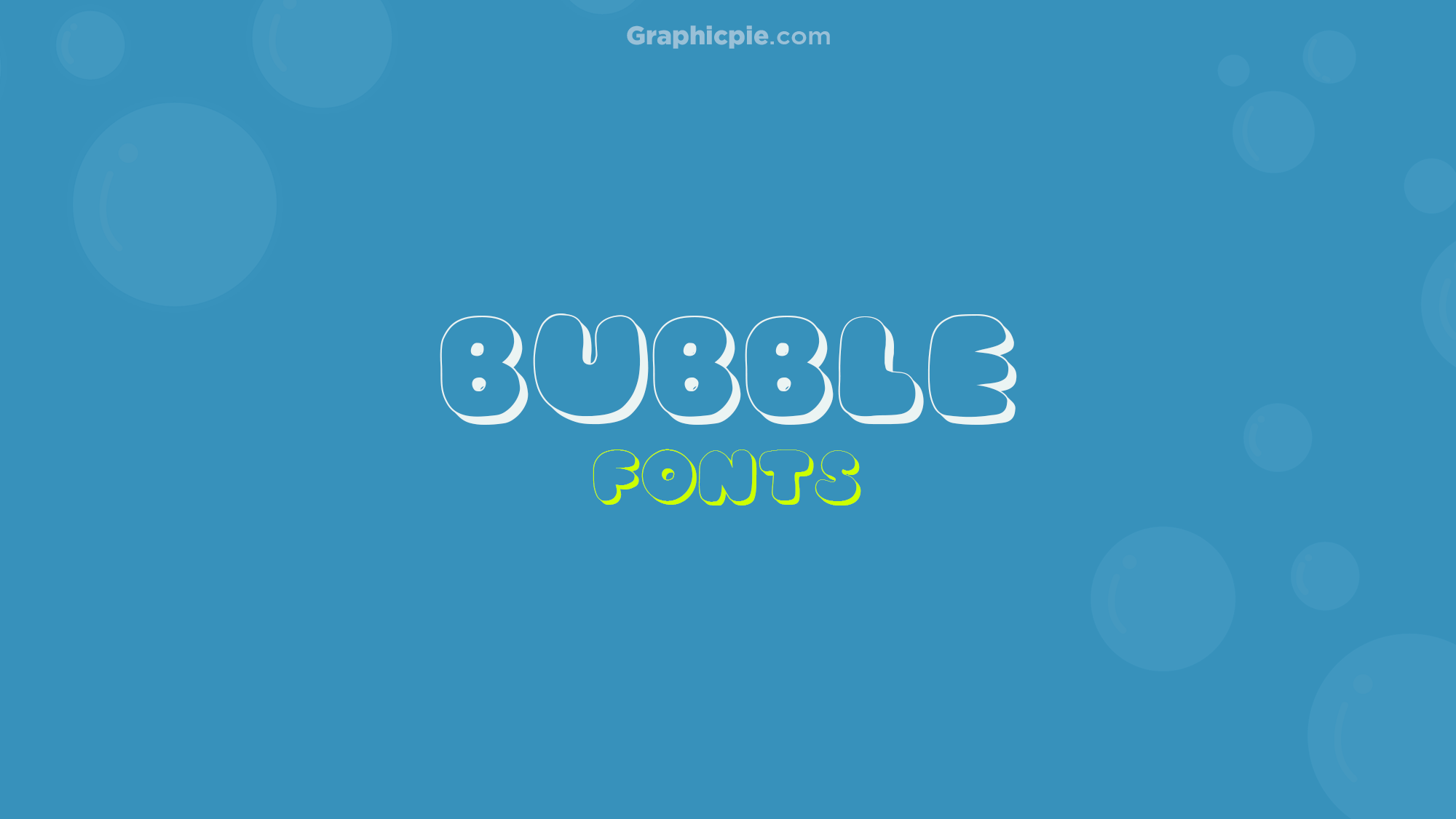 bubble letters font in word