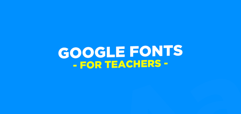 google-fonts-for-teachers