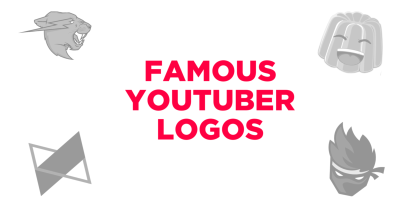 Famous-youtuber-logos