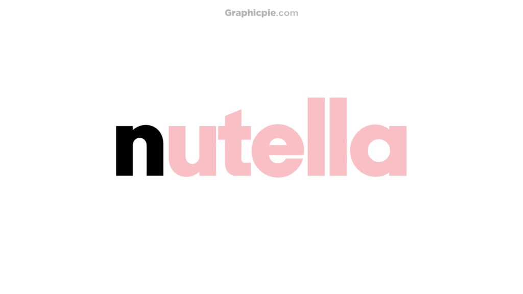 nutella logo meaning