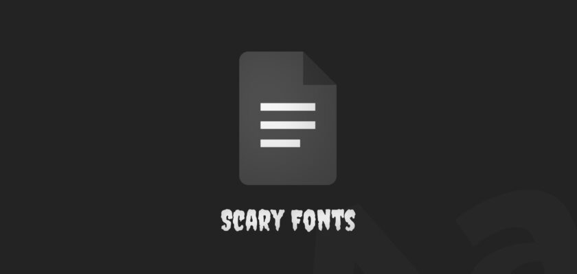 horror-google-fonts