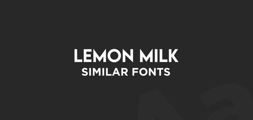 lemon-milk-similar-fonts