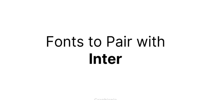 inter font pairings